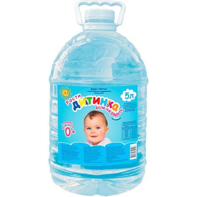 Вода питьевая детская артезианская негазированная Роганская Дитятко 5л