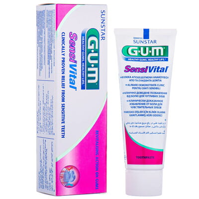Зубная паста GUM (Гам) Sensivital 75 мл