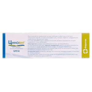 Крем для лица и тела Циновит от аллергических проявлений на коже туба 40 мл