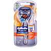 Бритва GILLETTE Fusion (Жілет Фьюжин) ProGlide Power Flexball (Проглайд) з однією змінною касетою Chrome Edition