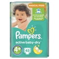 Підгузки для дітей PAMPERS Active Baby-Dry (Памперс Актив Бебі-драй) 4+ від 9 до 16 кг 45 шт