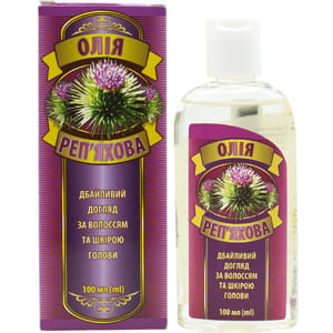 Масло Репейное флакон 100 мл Красная звезда