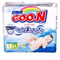 Подгузники для детей GOO.N (Гун) регулярные размер S маленькие унисекс от 4 до 8 кг мега упаковка 84 шт