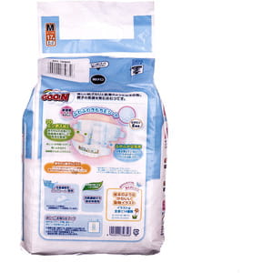 Подгузники для детей GOO.N (Гун) регулярные размер М средние унисекс от 6 до 11 кг стандарт 17шт