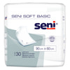 Пеленки гигиенические впитывающие SENI Soft Basic (Сени Софт Базик) размер 90см х 60см 30 шт