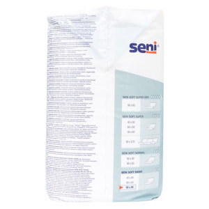 Пеленки гигиенические впитывающие SENI Soft Basic (Сени Софт Базик) размер 90см х 60см 30 шт