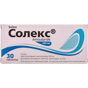 Солекс табл. 100мг №30