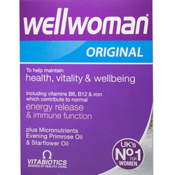 Вітамінно-мінеральний комплекс для жінок Велвумен капсули з вітаміном С, вітаміном Д3 і цинком 2 блістера по 15 шт