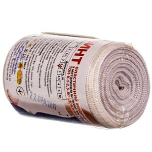 Бинт эластичный медицинский Торос Групп размер 2,5 м х 8 см