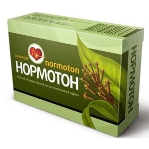 Капсули для підтримання сердцево судинної системи Нормотон по 250 мг 3 блістера по 10 шт