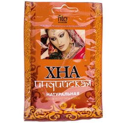 Засіб для забарвлення волосся Хна натуральна індійська ФІТОКОСМЕТИК пакет 25 г