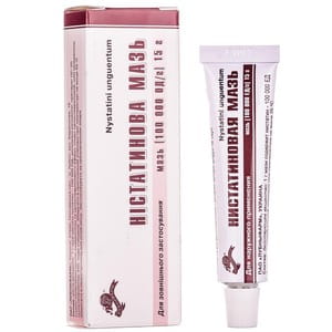 Нистатиновая мазь 100 000 ЕД/г туба 15г