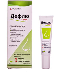 Дефлю Синус крем-бальзам туба 10г