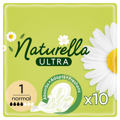 Прокладки гігієнічні жіночі NATURELLA (Натурелла) Ultra Normal Single (Ультра нормал) 10 шт