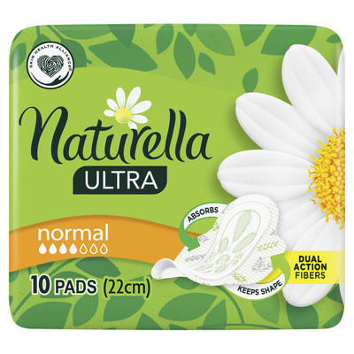 Прокладки гігієнічні жіночі NATURELLA (Натурелла) Ultra Normal Single (Ультра нормал) 10 шт