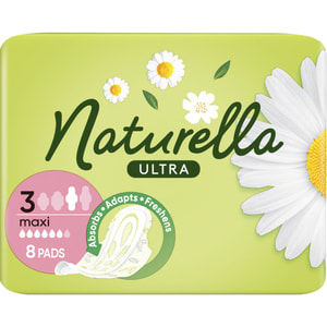 Прокладки гігієнічні жіночі NATURELLA (Натурелла) Ultra Maxi Single (Ультра максі) 8 шт