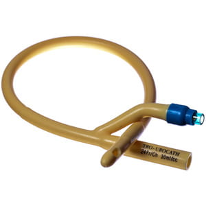 Катетер Фолея 2-х ходовий для тривалої катетеризації сечового міхура та різних медичних маніпуляцій розмір Fr 20