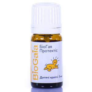 Краплі дитячі для регулювання мікрофлори кишечника Біогая Пробіотик флакон 5 мл