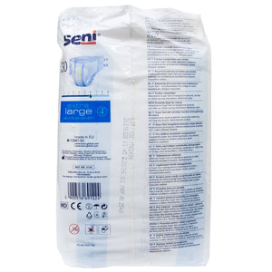 Подгузники для взрослых Seni (Сени) Super Extra Large (Супер экстра Ладж) размер XL/4 30 шт