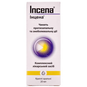 Інцена краплі фл. 20мл