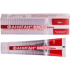 Фаниган Фаст гель 100г