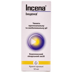 Инцена капли фл. 50мл