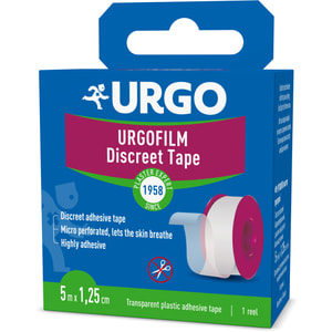 Пластырь медицинский URGOFILM (Ургофилм) прозрачная лента размер 5 м х 1,25см 1 шт