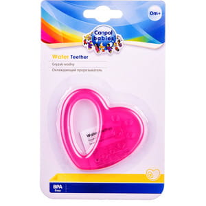 Прорезыватель для зубов детский CANPOL (Канпол) артикул 2/294 Сердечко 1 шт