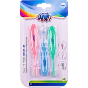 Набір CANPOL (Канпол) артикул 2/421 зубні щітки 3 шт