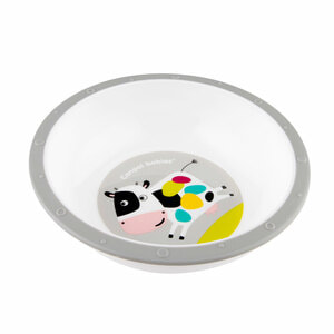 Тарелка пластиковая детская CANPOL (Канпол) артикул 4/416 с нескользящим дном