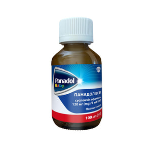 Панадол Бебі сусп. орал. 120мг/5мл фл. 100мл