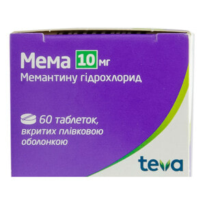 Мема табл. п/о 10мг №60