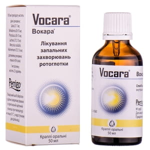 Вокара кап. орал. фл. 50мл