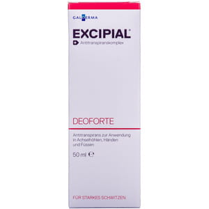 Крем для тела Эксипиал Део Форте антиперспирант для нормализации потовыделения 50 мл