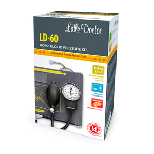 Измеритель (тонометр) артериального давления АД LITTLE DOCTOR (Литл Доктор) модель LD-60 с вмонтированым фонендоскопом