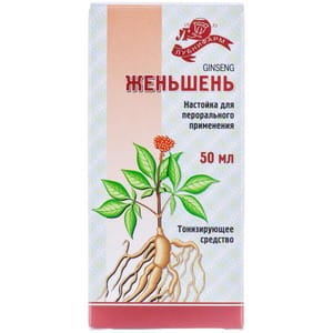 Женьшеню настоянка фл. 50 мл