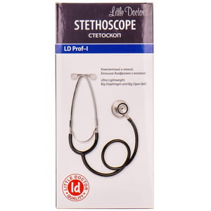 Стетоскоп LITTLE DOCTOR (Литл Доктор) модель Prof-1 терапевтический с двухсторонней головкой
