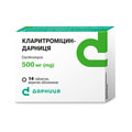 Кларитромицин-Дарница табл. п/о 500мг №14