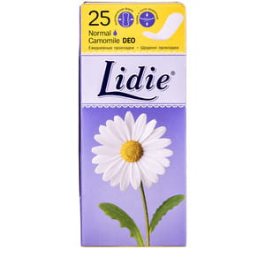 Прокладки женские ежедневные LIDIE (Лидия) Normal Deo (Нормал) 25 шт