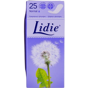 Прокладки женские ежедневные LIDIE (Лидия) Normal (Нормал) 25 шт