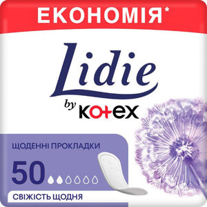 Прокладки женские ежедневные LIDIE (Лидия) Normal (Нормал) 50 шт