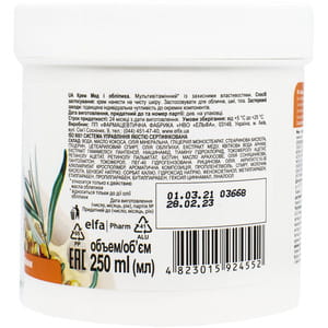 Крем для лица Домашний Доктор мёд и облепиха 250 мл