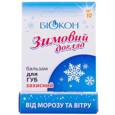 Бальзам для губ БИОКОН защитный Зимний уход 4.6 г