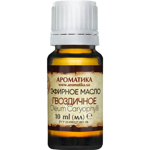 Масло эфирное гвоздичное Ароматика 10 мл