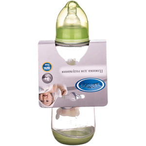 Бутылочка для кормления LINDO (Линдо) артикул 112 с силиконовой соской для детей с трех месяцев 250 мл