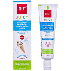 Зубная паста SPLAT (Сплат) Juicy детская укрепляющая с гидроксиапатитом Мороженное 35 мл