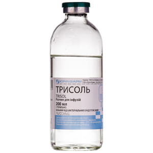 Трисоль р-р д/инф. бут. 200мл