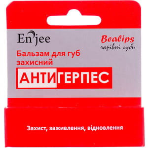 Бальзам для губ  ENJEE (Энжи) Антигерпесный 3,8г