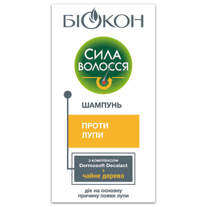 Шампунь для волосся БІОКОН Сила волосся проти лупи 150 мл