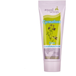 Крем Суставник для поліпшення роботи суглобів з живокостом Мудрий лечець 75 мл